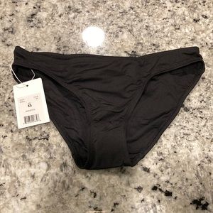 Andie Swim Black Bikini Bottom